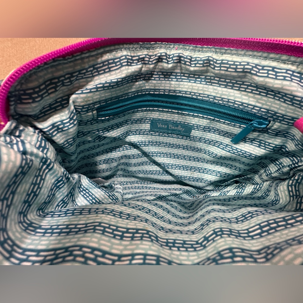 Vera Bradley Super bloom cross body Purse - Picture 7 of 8